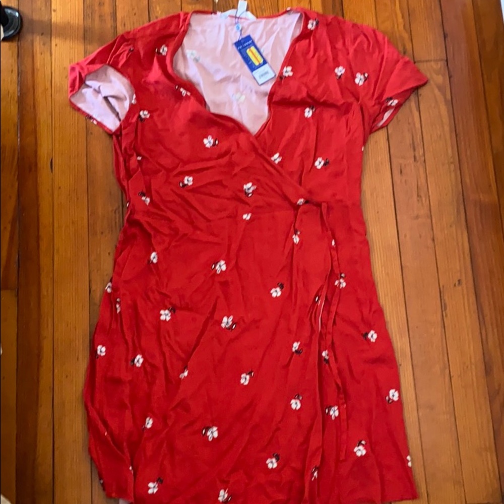 Wrap around dress